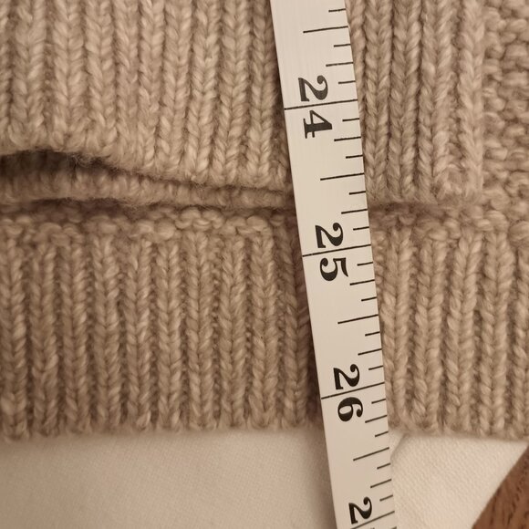 Chicos Size XL (3) Tan Fair Isle Sweater (EUC) - Picture 9 of 11